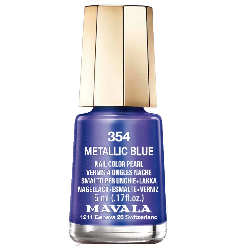 Mavala Nagellack Metropolitan Color's Metallic Blue 5 ml