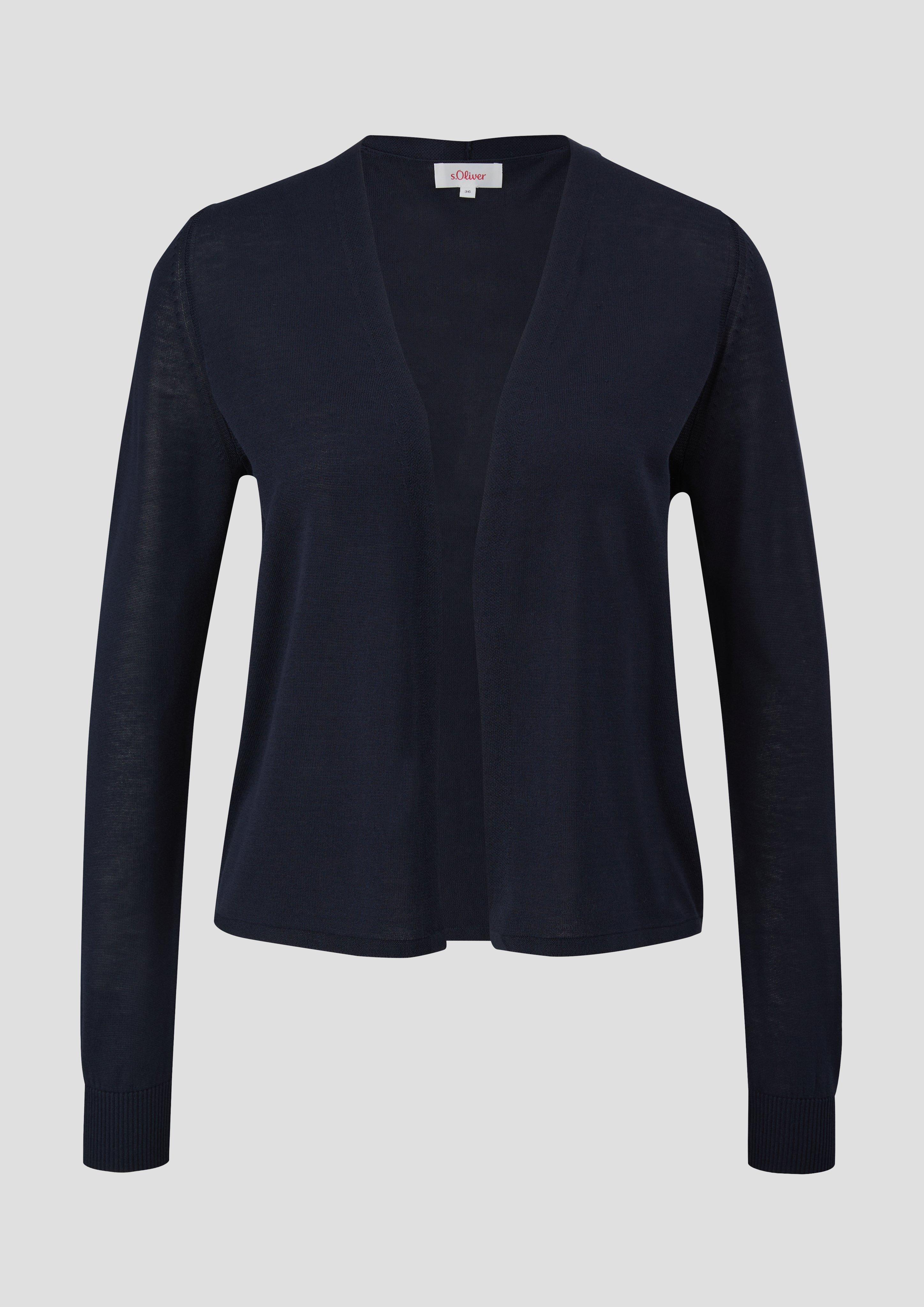 Strickjacke aus reiner Viskose  2142366-5959