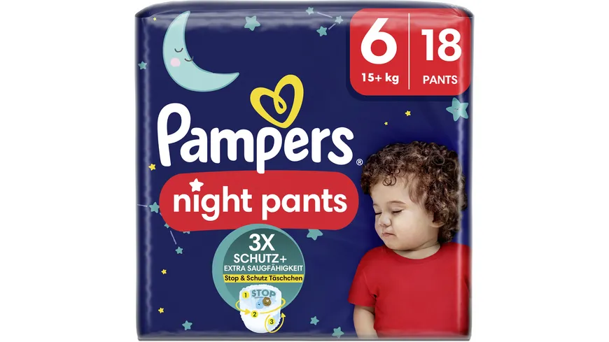 Pampers night pants