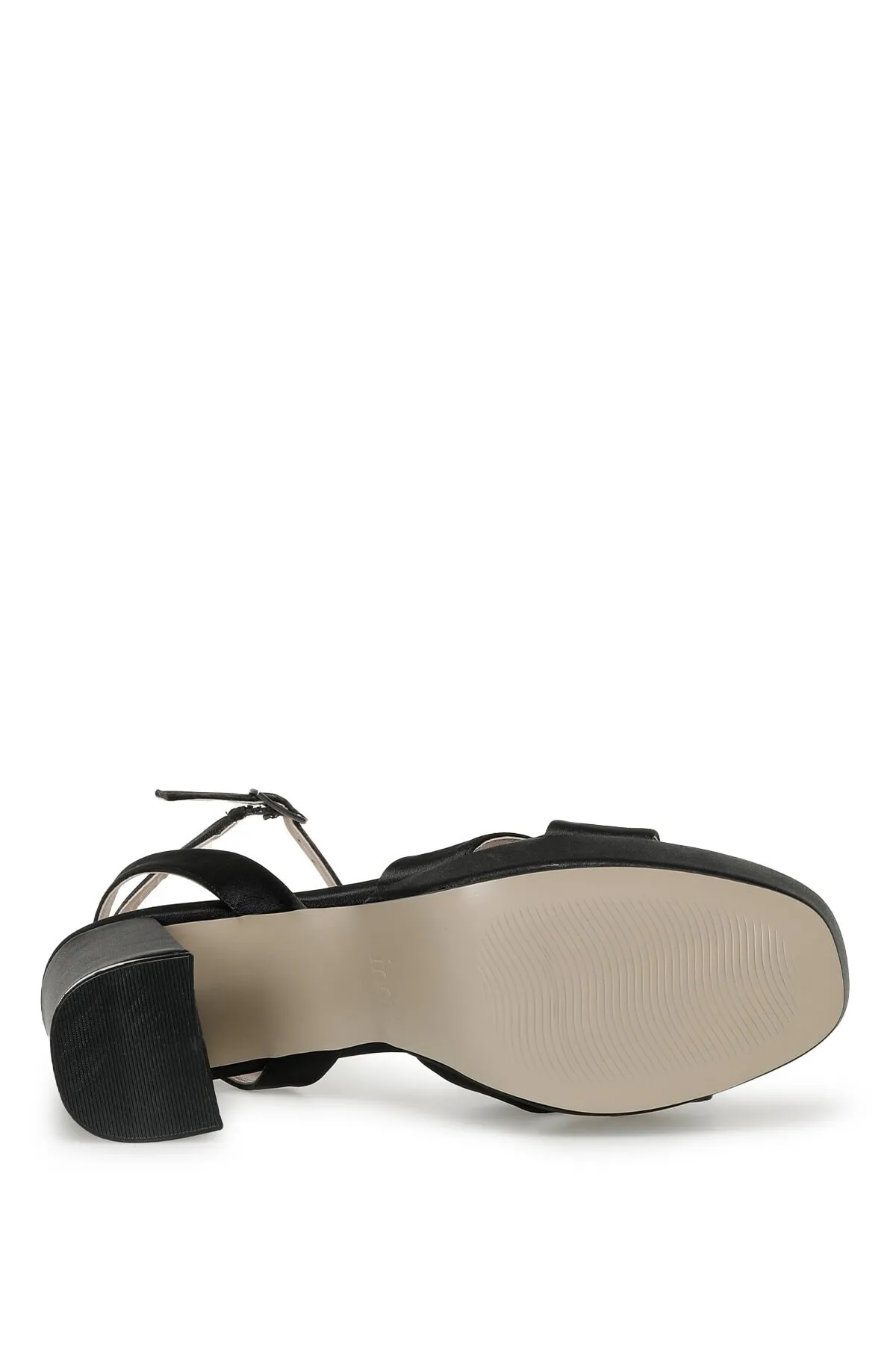 İnci  Sandalette - Schwarz - Blockabsatz