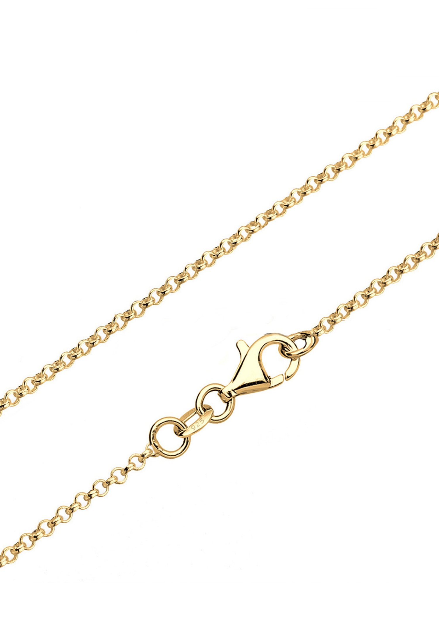Collana da donna Elli con occhio di Allah e cristallo in argento sterling 925