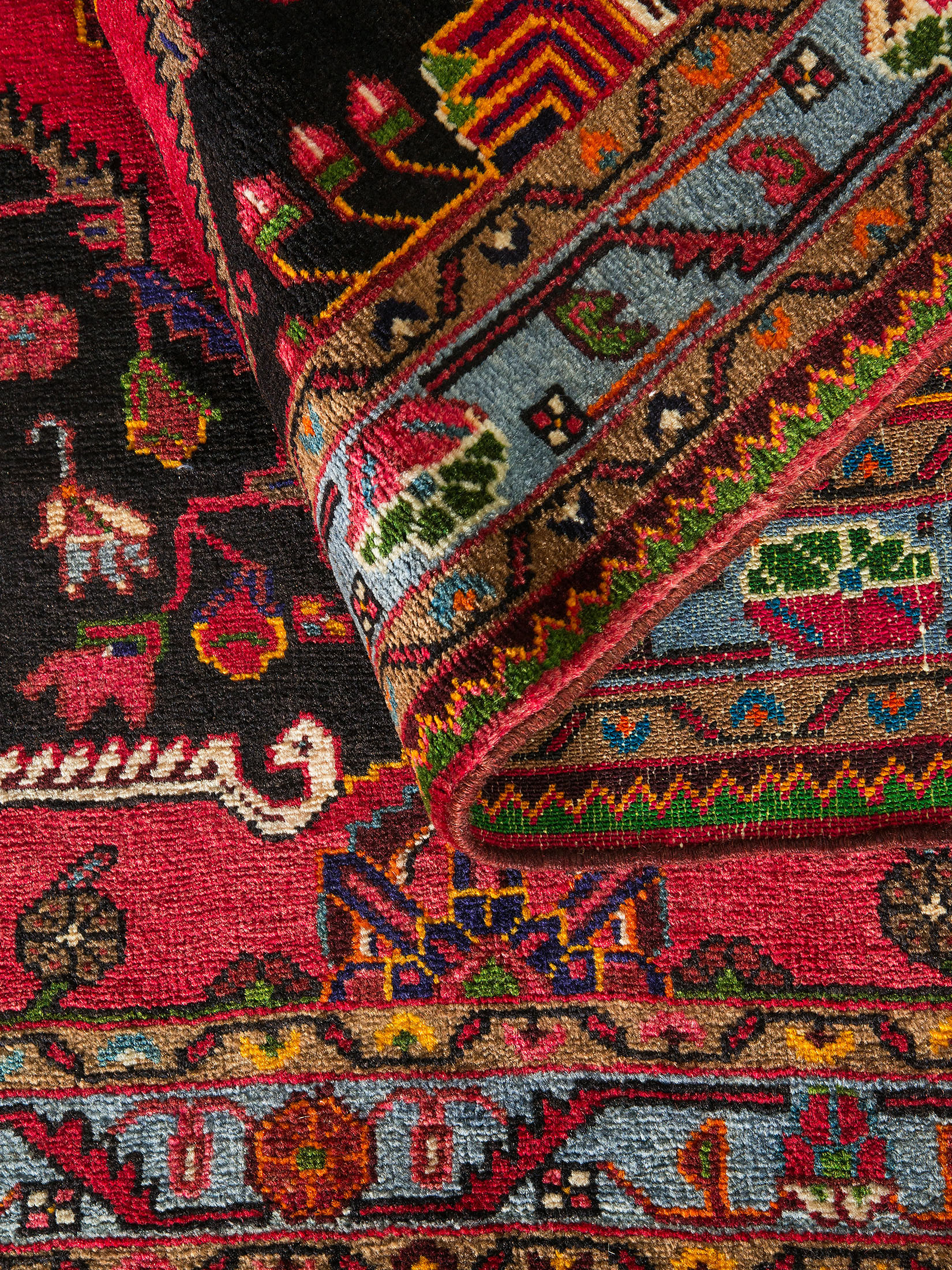 Tuiserkan Hamadan ca. 100 x 142 cm, Unikat / Einzelstück