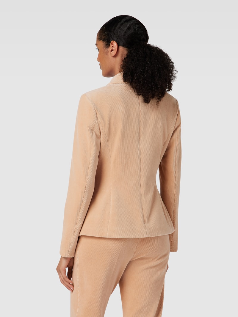 Blazer aus Cord in altrosa