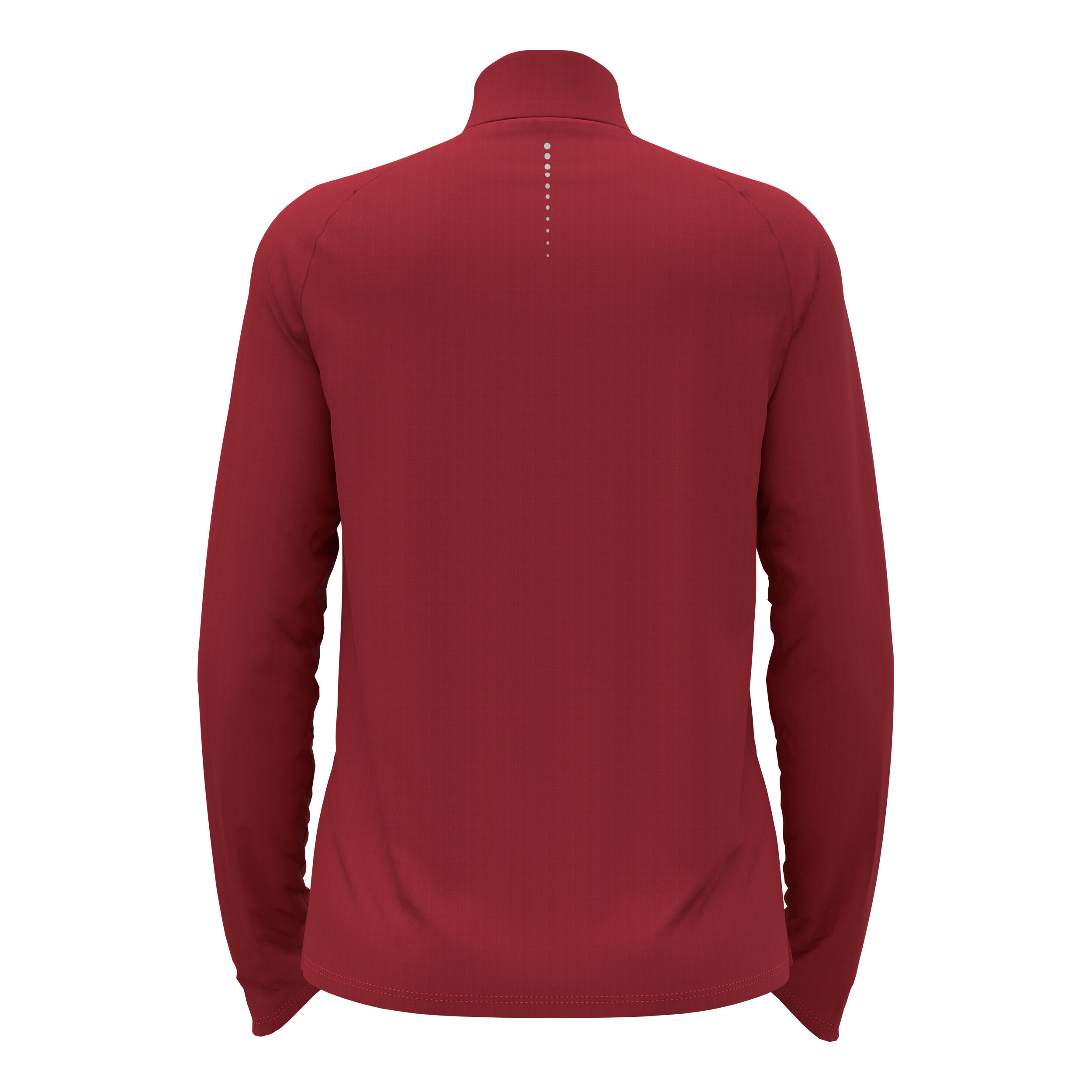 Mid Layer Essential Half-Zip Longsleeve Damen - Rot