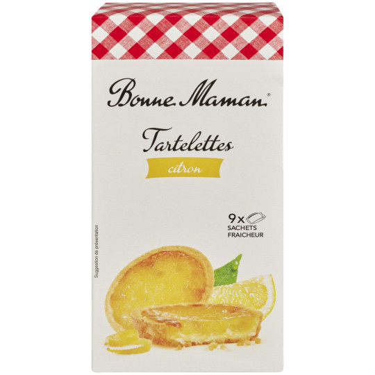 Bonne Maman Tartelettes Citron 125G