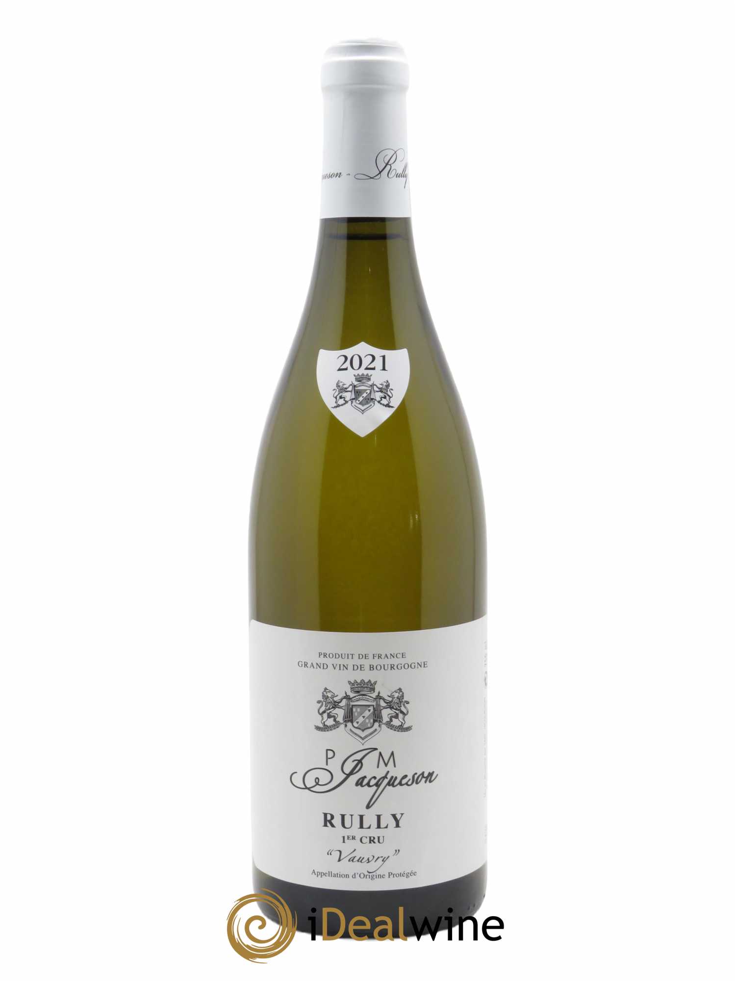 Rully 1er Cru Vauvry Paul & Marie Jacqueson  2021 - Lot de 1 Bouteille