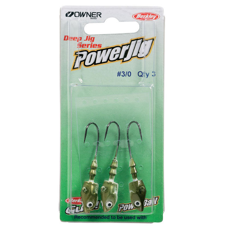 Têtes Plombées Berkley Deep Jig Head 21g, H3/0 (x3)