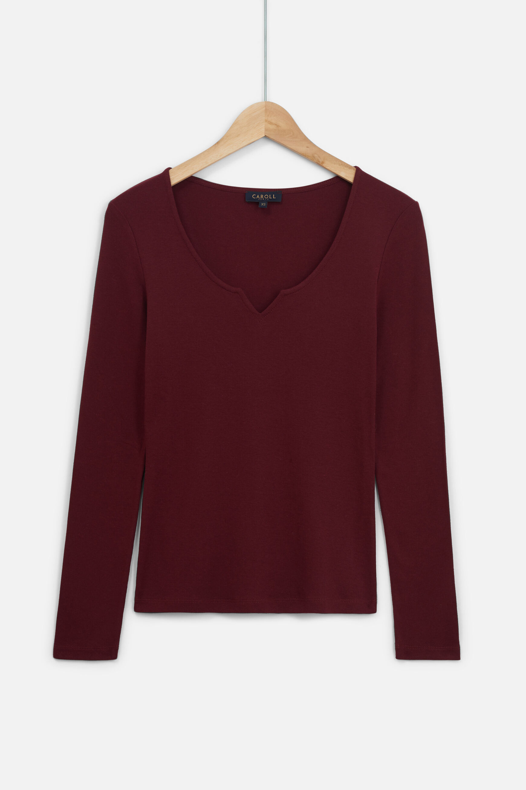 t-shirt donnie bordeaux femme