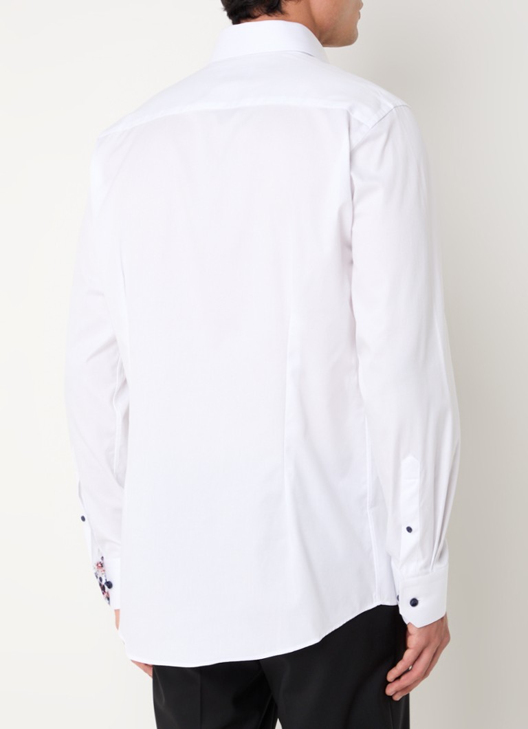 Košile Eton Floral slim fit, nežehlivá