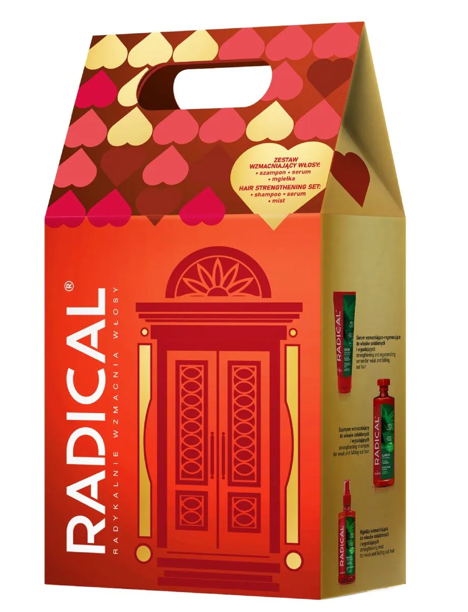 Radikalni set za jačanje (šampon + serum + maglica)