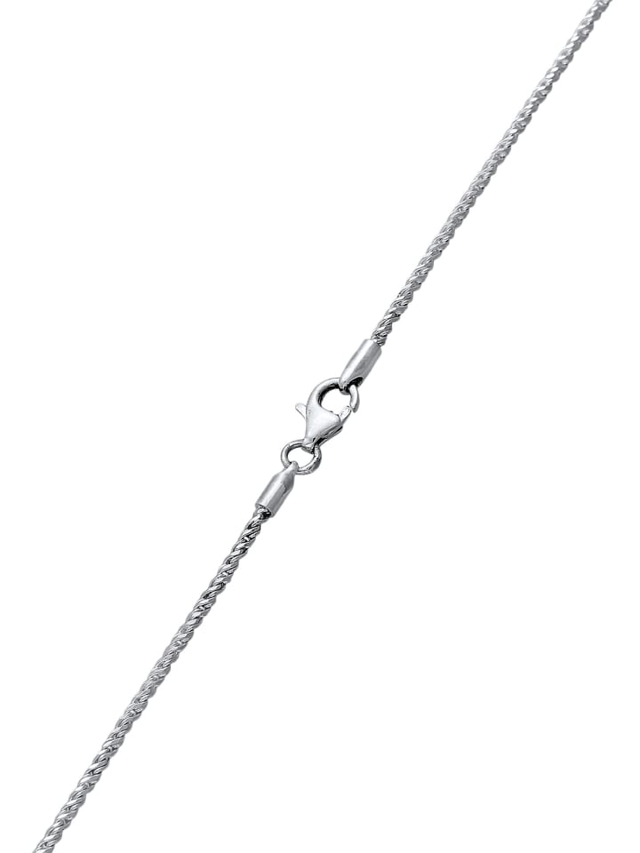 KUZZOI Halskette 925 Sterling Silber Kreuz in Silber günstig kaufen 55 cm