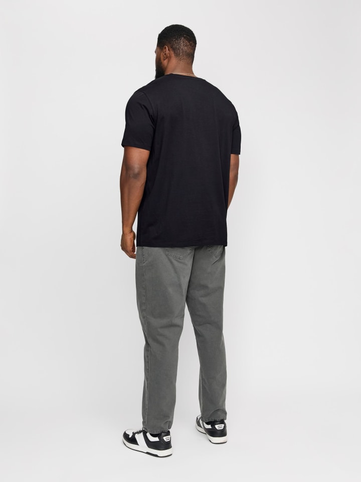JACK & JONES PLUS T-shirt in Black günstig kaufen