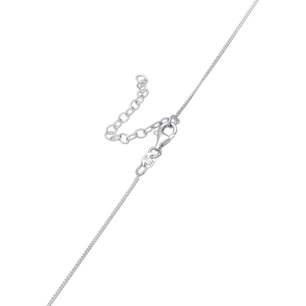 Elli Elli Collier Femmes Chaîne en Y Géo Minimaliste en Argent Sterling 925 collier
