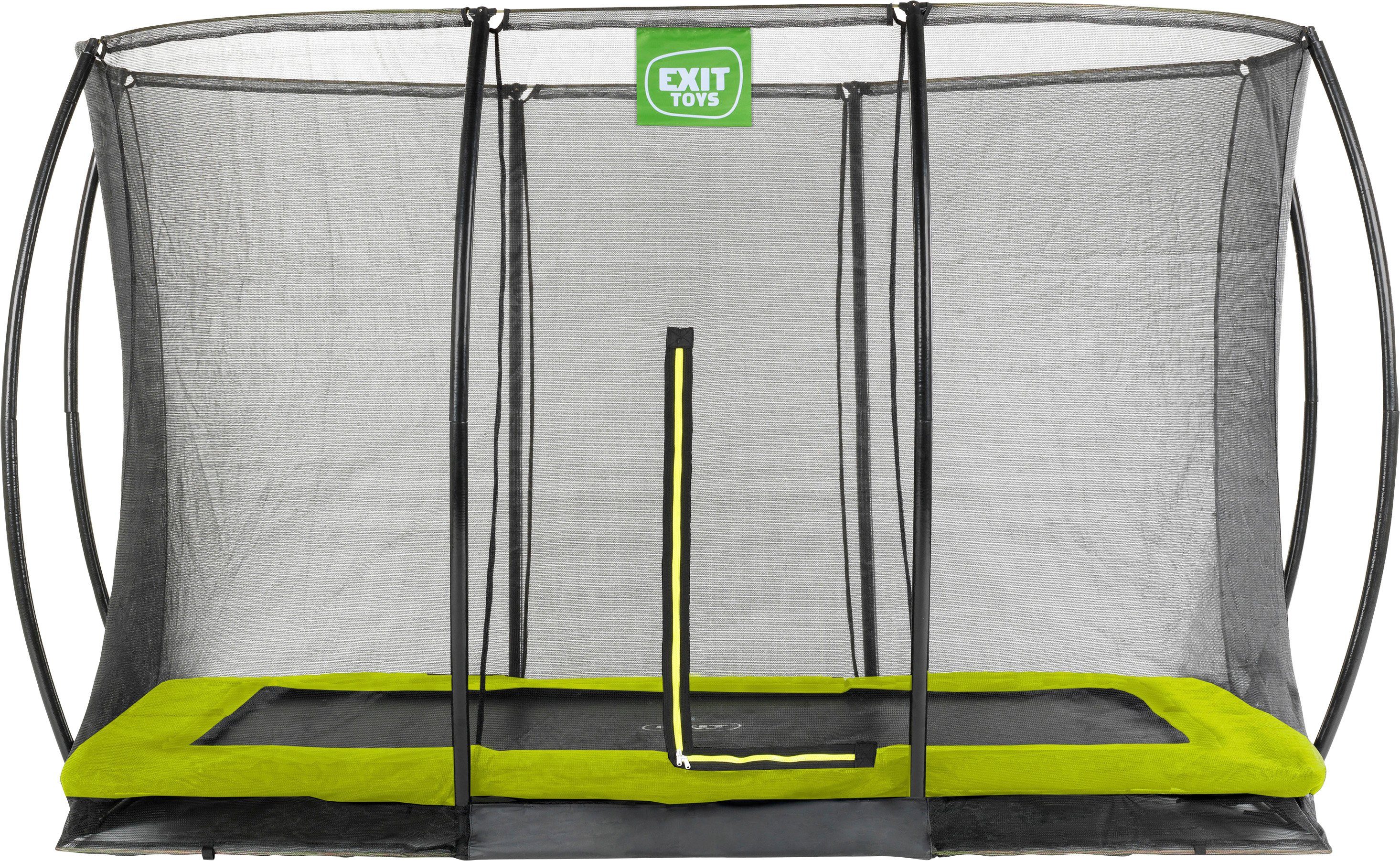 EXIT Bodentrampolin Silhouette Ground, BxT: 214x305 cm, mit Sicherheitsnetz