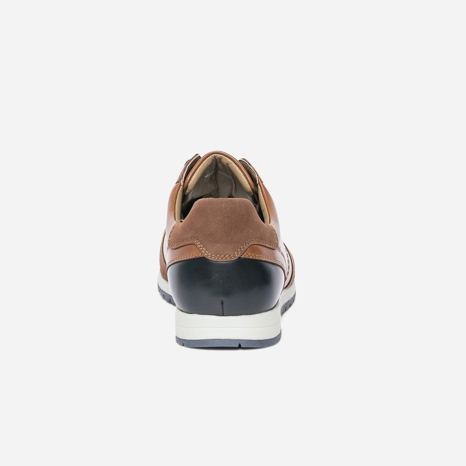 Tennis cognac et marine bi matière