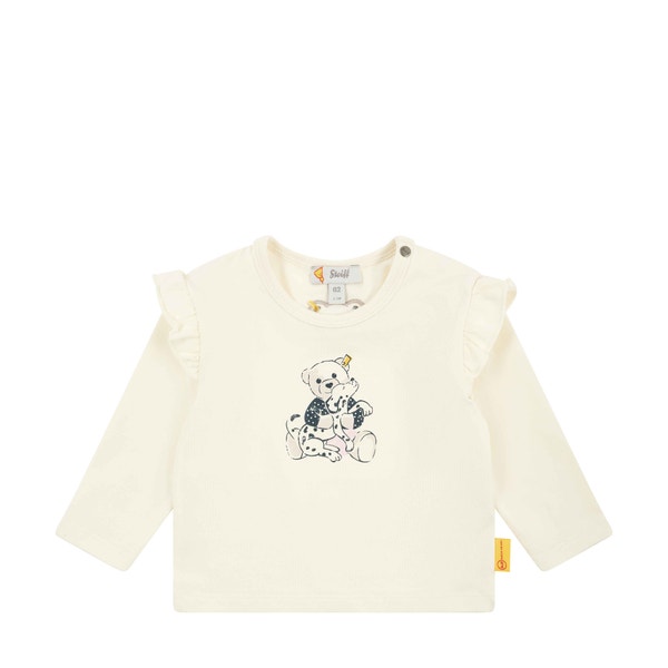 T-Shirt langarm, beige für Mädchen