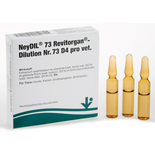 NEYDIL Nr.73 Revitorgan Dil.D 4 pro Ampullen vet.  5X2 ml  Ampullen