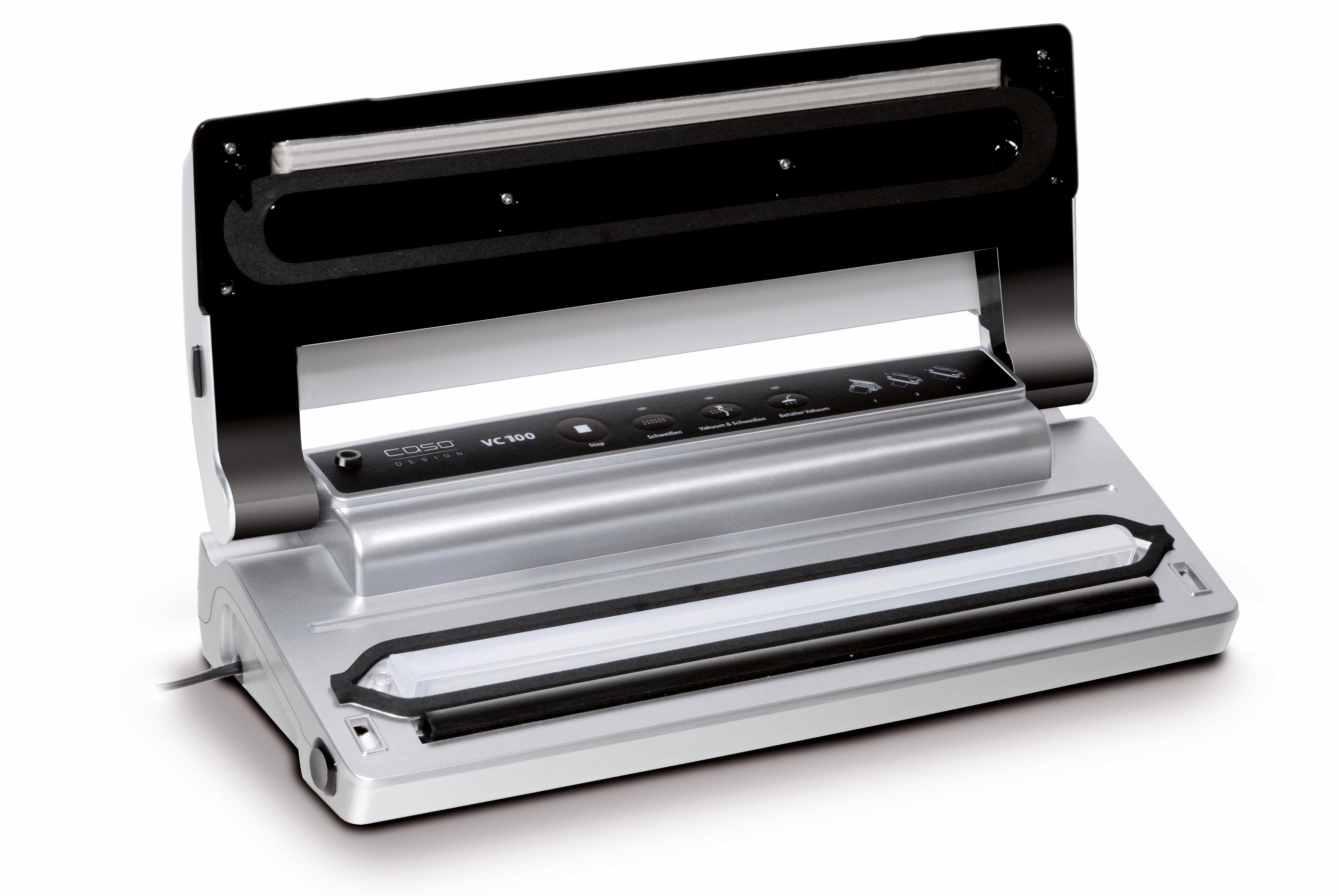 Caso Vakuumierer VC100, 120W, Inkl. 10 gratis Profi-Beutel