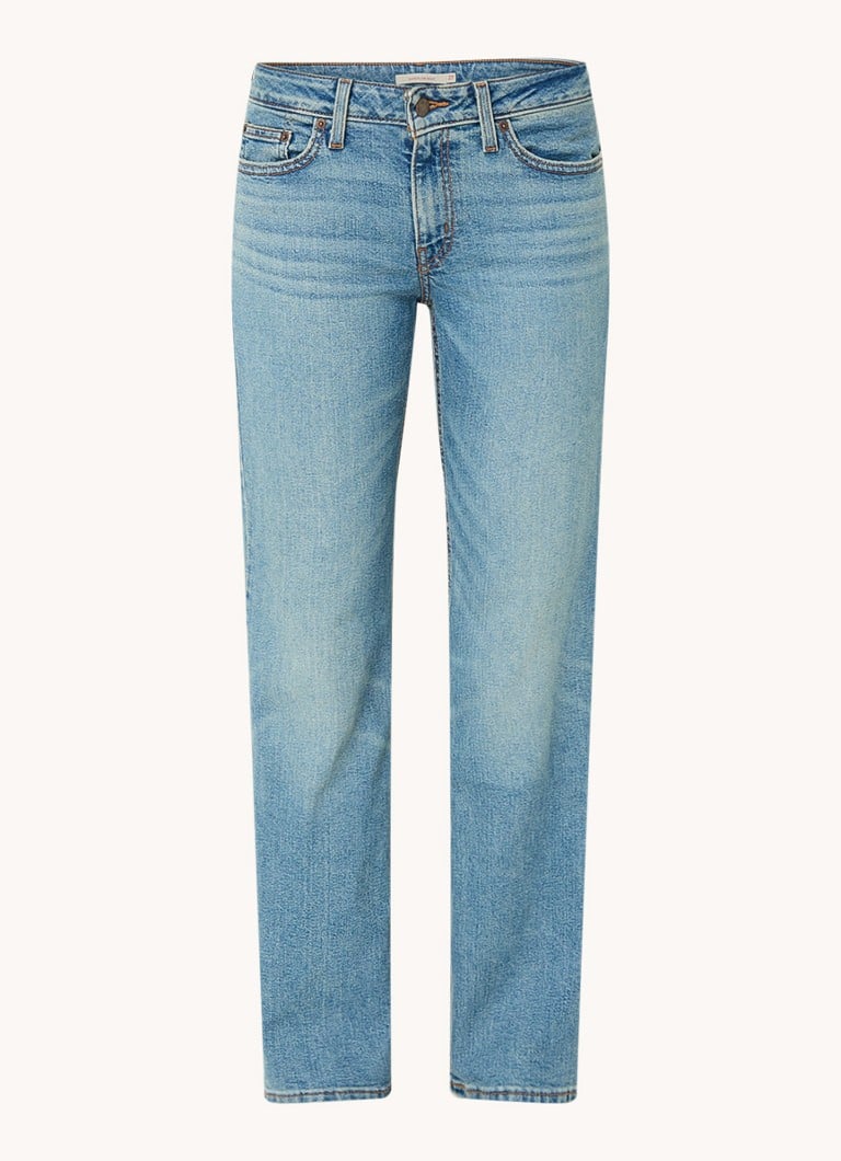 Blugi Levi's cu talie joasă, spălare medie