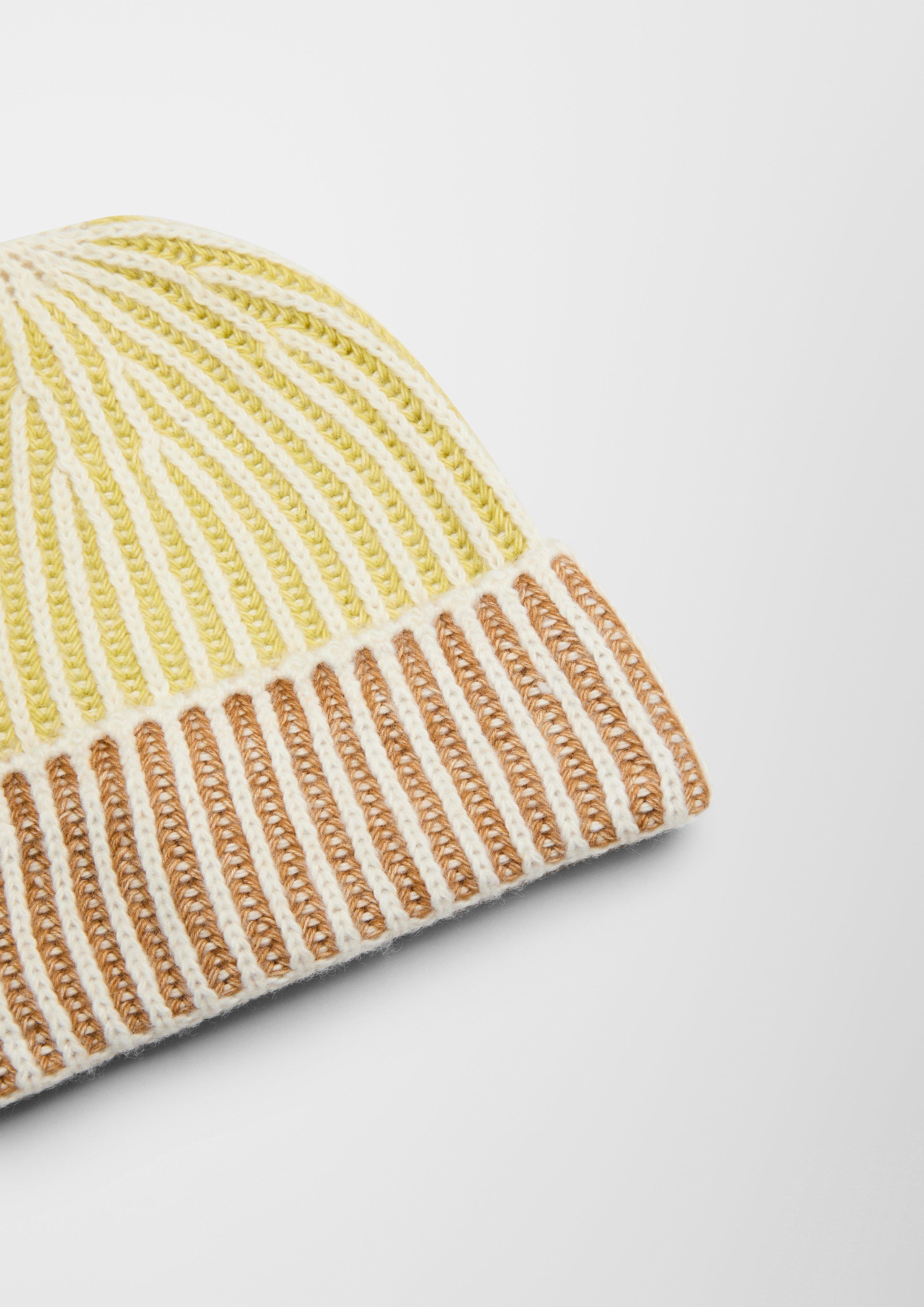 Strickmütze aus Wollmix  2120568-02H8