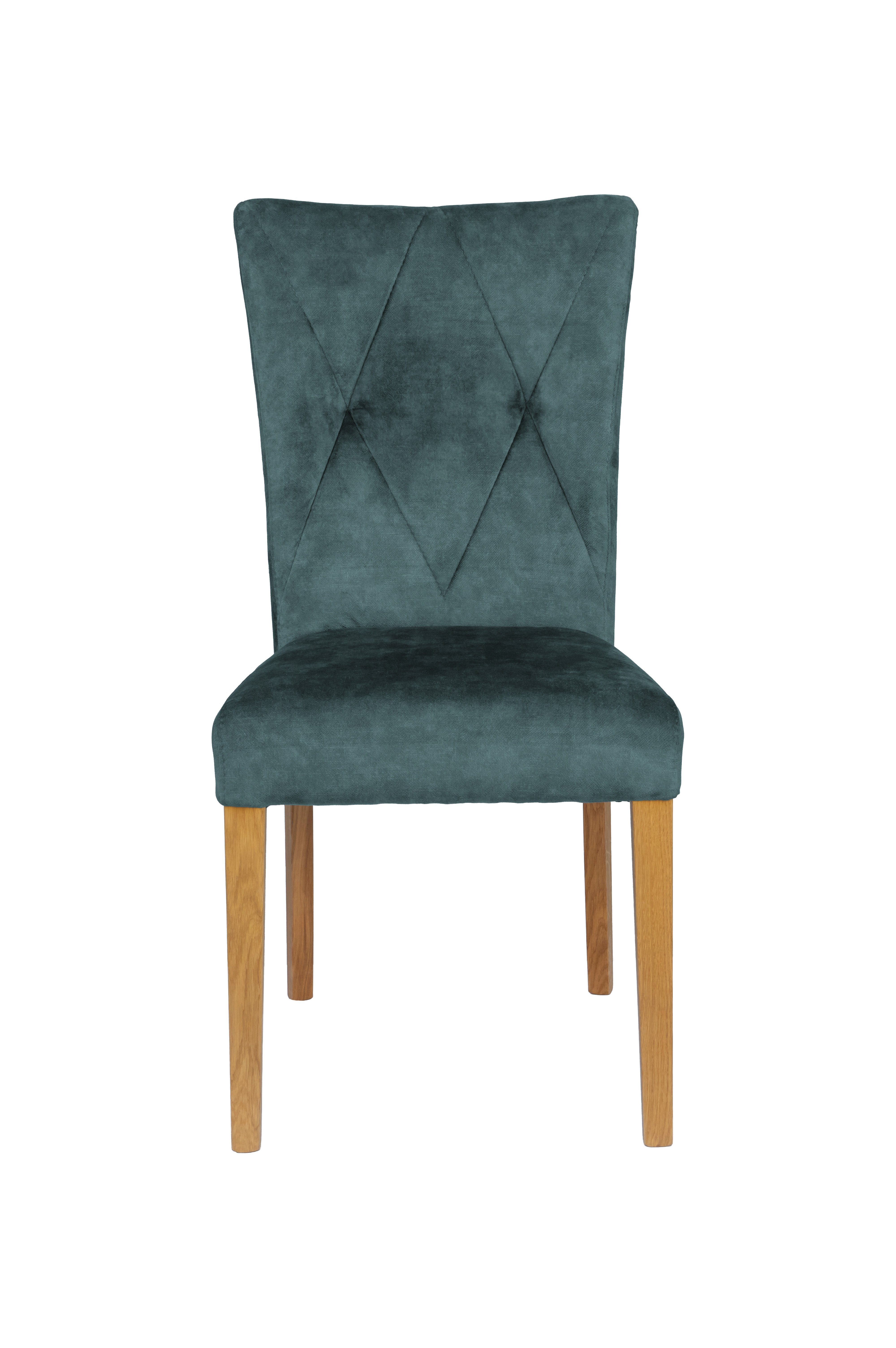 Home affaire 4-Fußstuhl Diamond (Set, 2 St), Sitz und Ruecken gepolstert
