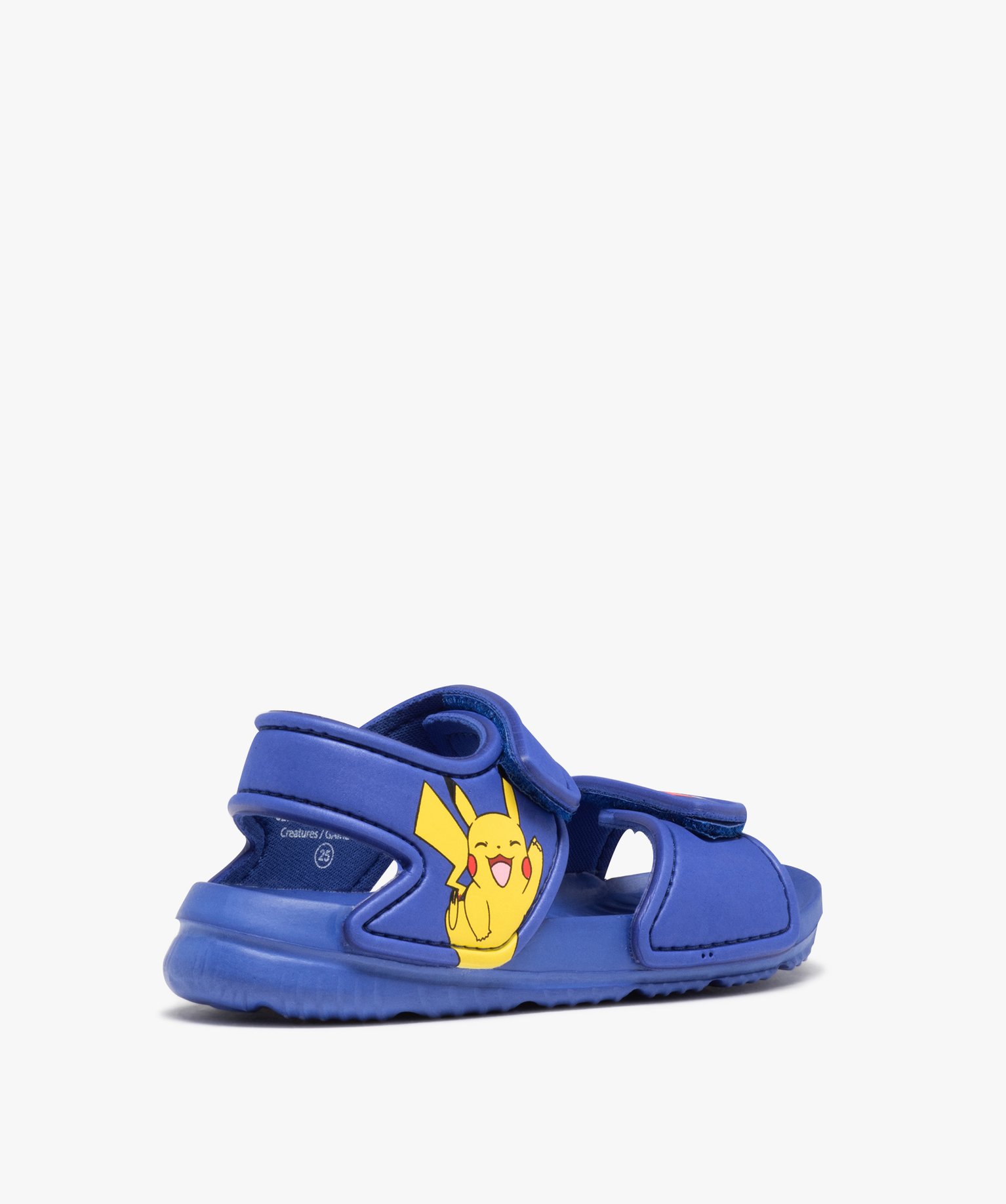 Sandales de plage Garçon à brides scratch - Pokémon bleu | GEMO