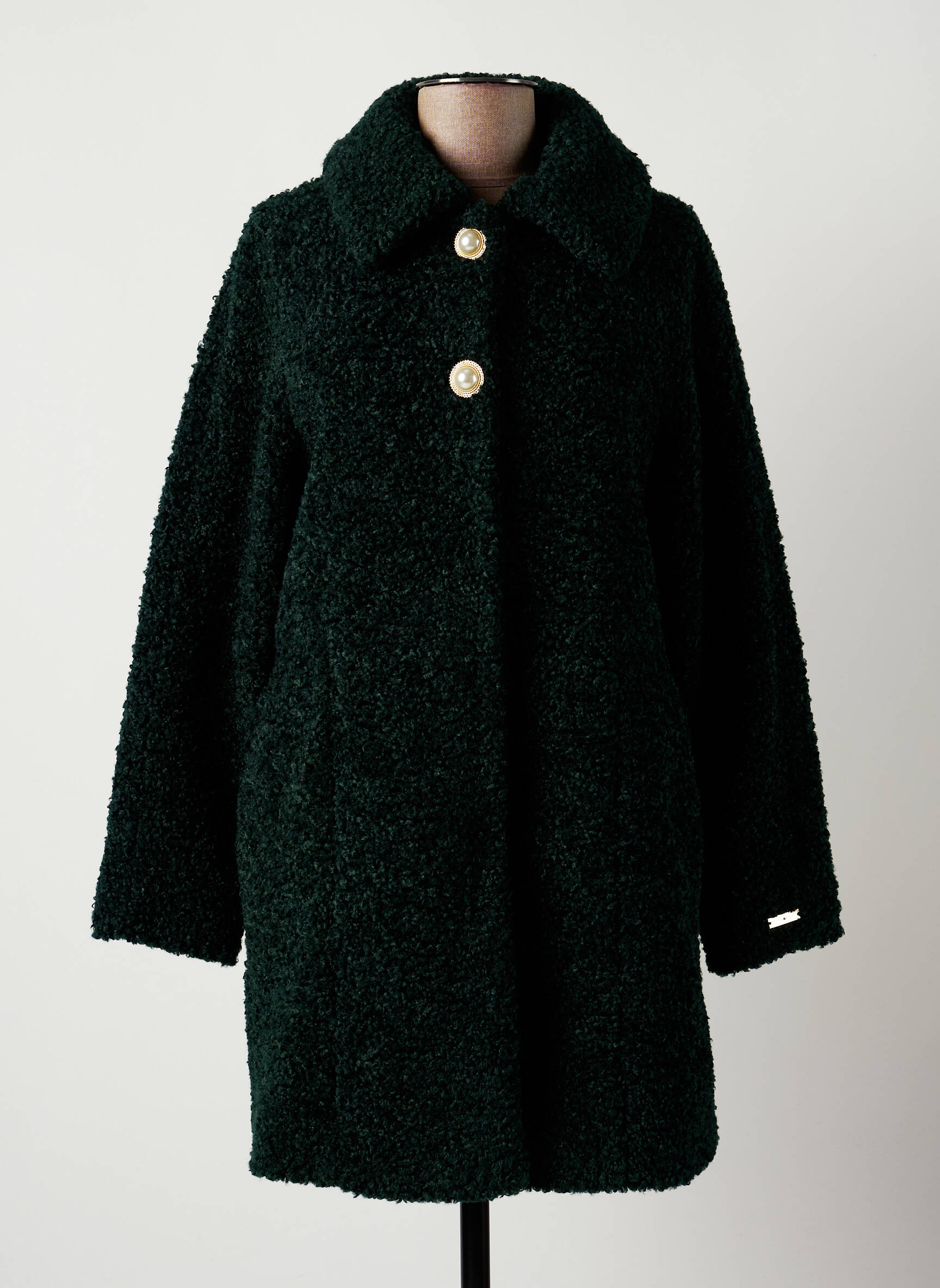 Cristina Barros Manteaux Longs Femme couleur vert