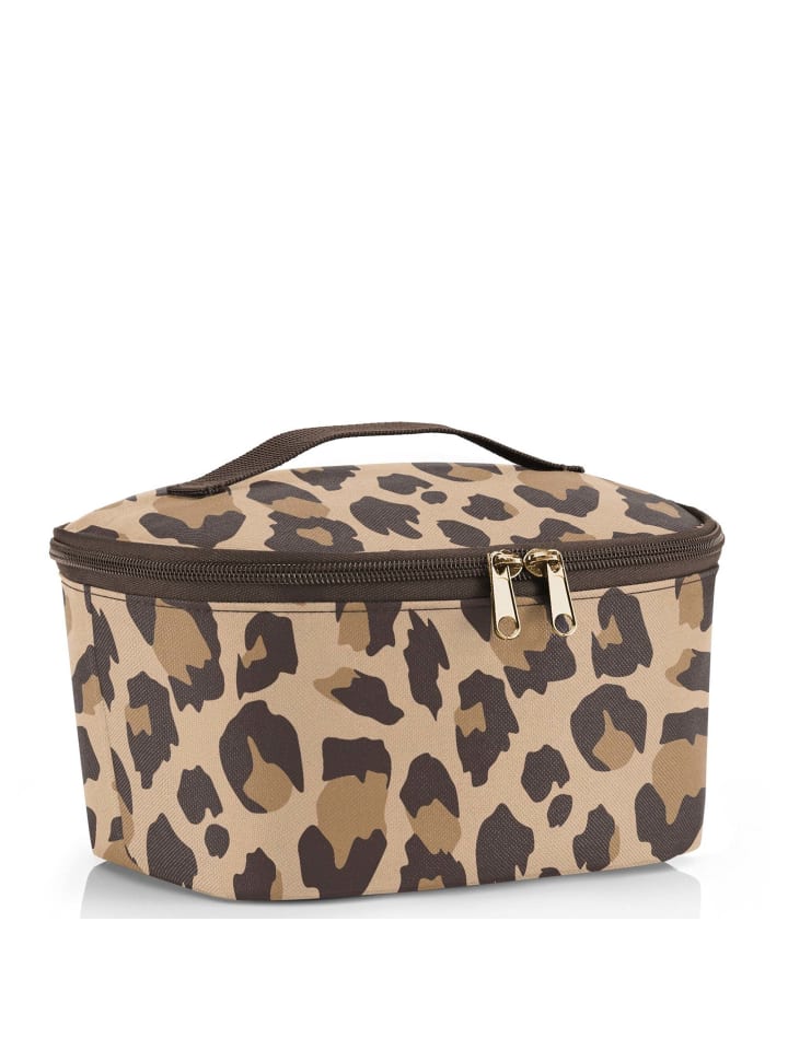 Reisenthel thermo coolerbag S - Brotzeitbox 22.5 cm (twist powder blue) in leo macchiato günstig kaufen onesize
