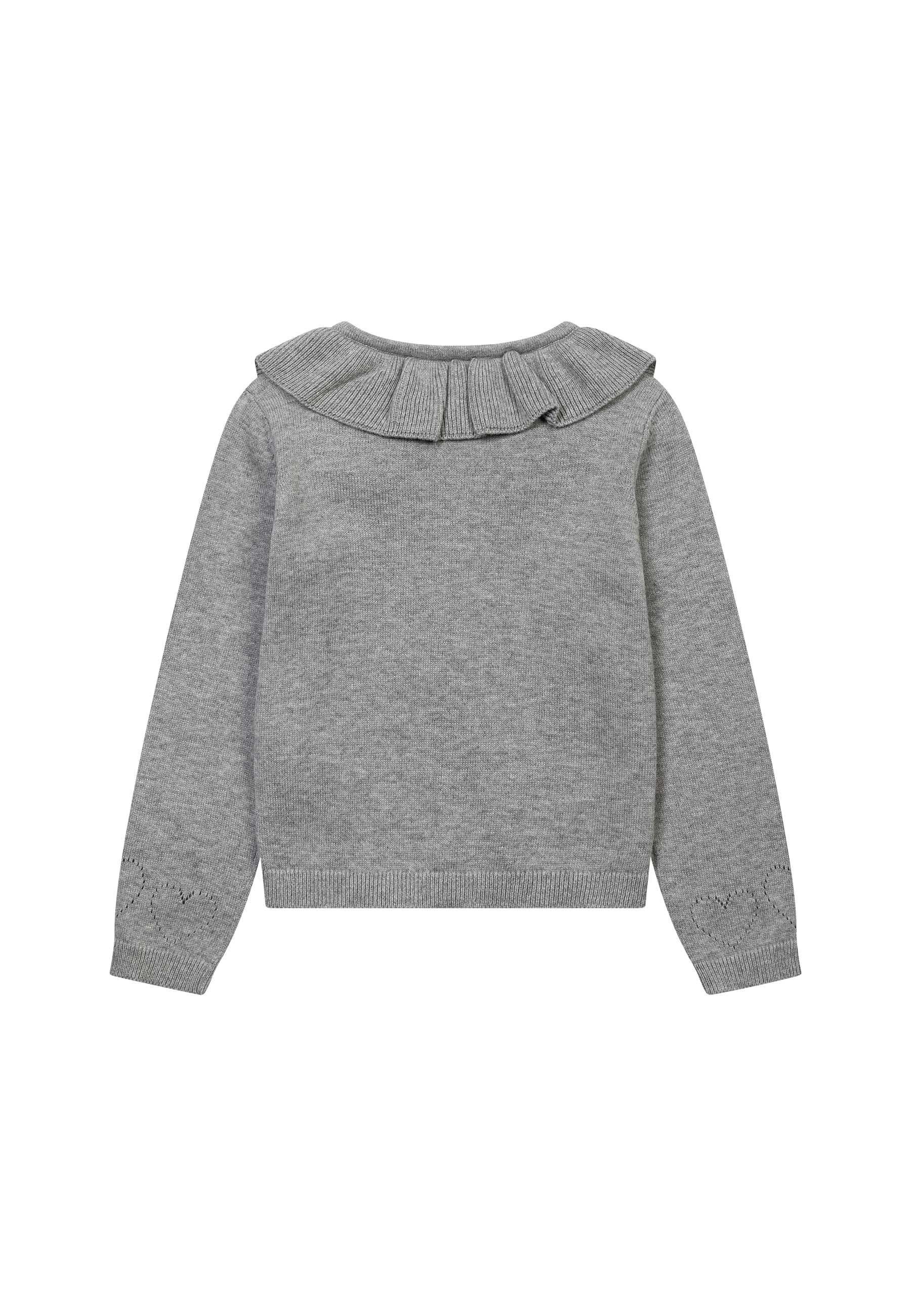 MINOTI Cardigan Gestrickte Rüschen-Strickjacke (3m-3y)