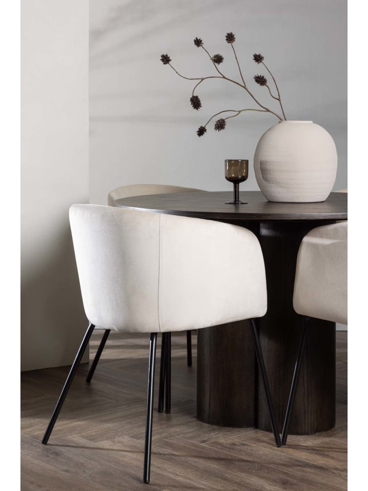 ebuy24 Essgruppe Olivia 4 ( 5-teilig) Mocca 110 x 110 cm günstig kaufen onesize