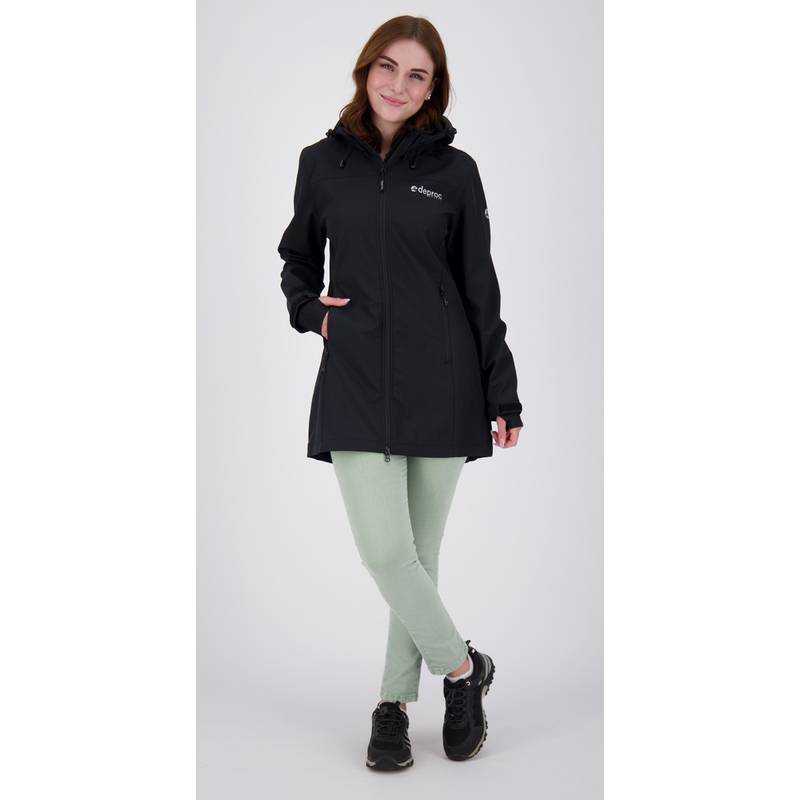 DEPROC active CAVELL LONG WOMEN Softshellmantel Damen