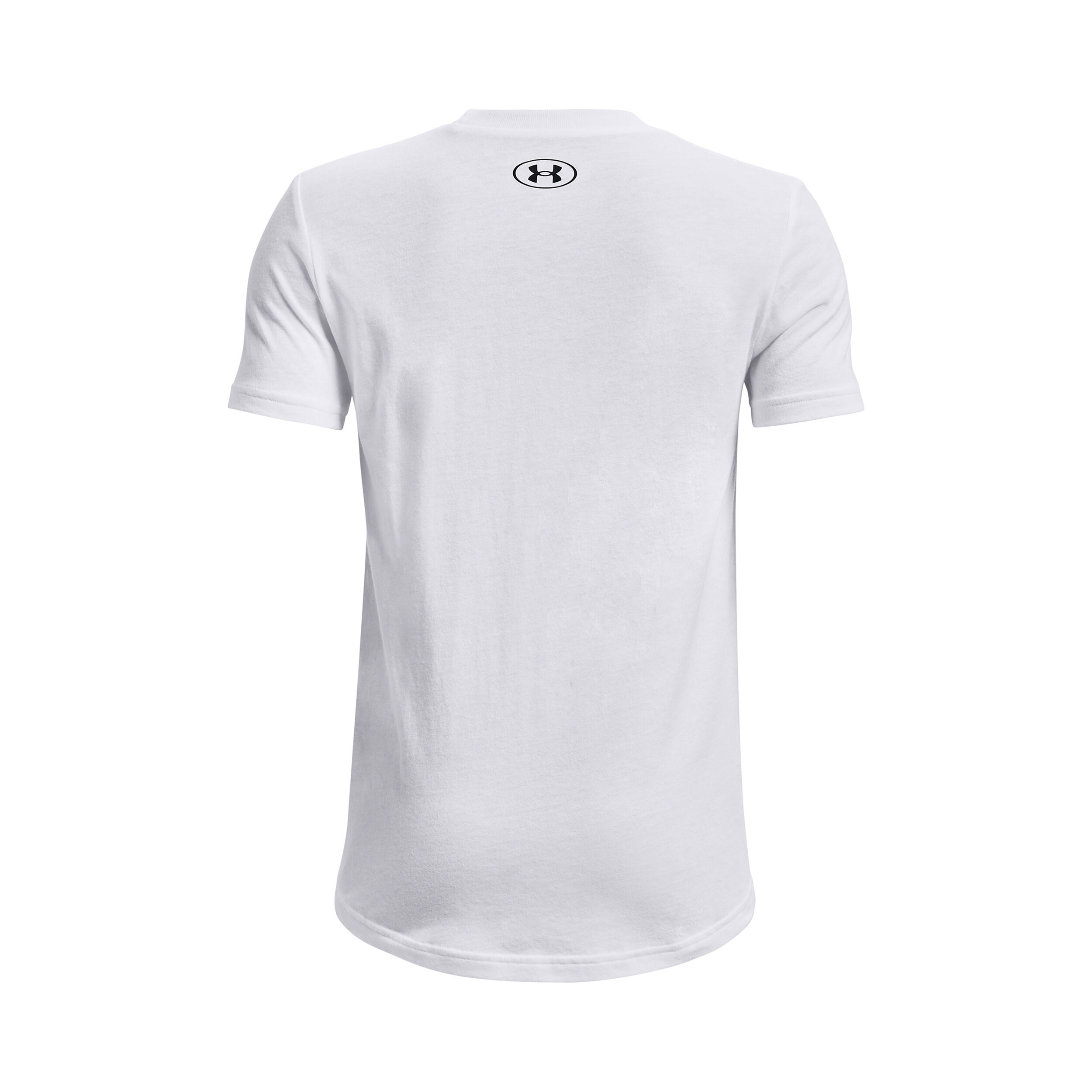 Sportstyle Logo T-Shirt Jungen - Weiß, Schwarz