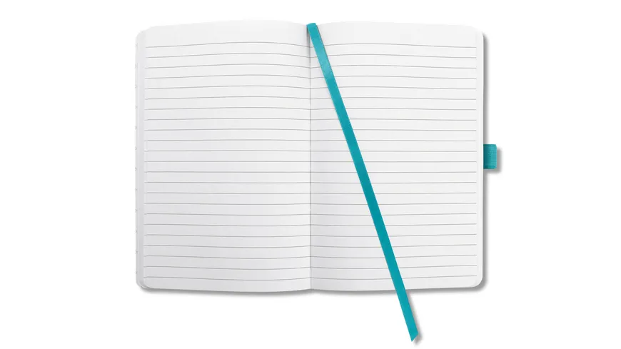sigel Jolie Notizbuch liniert Aqua Green 135 x 203 x 16mm
