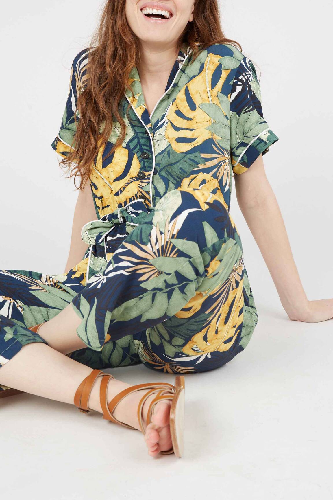 Molly Bracken Combinaisons 1 Femme couleur bleu