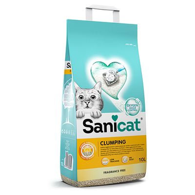 Sanicat Klumpende Katzenstreu Parfümfrei