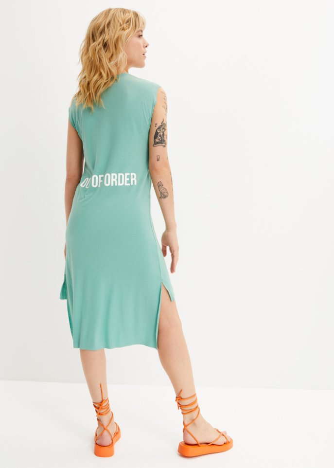 Shirtkleid mit Rückenprint