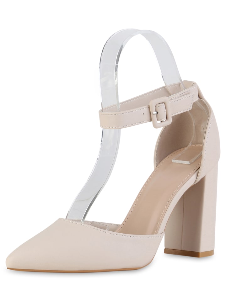 VAN HILL Spitze Pumps Alice in Beige günstig kaufen