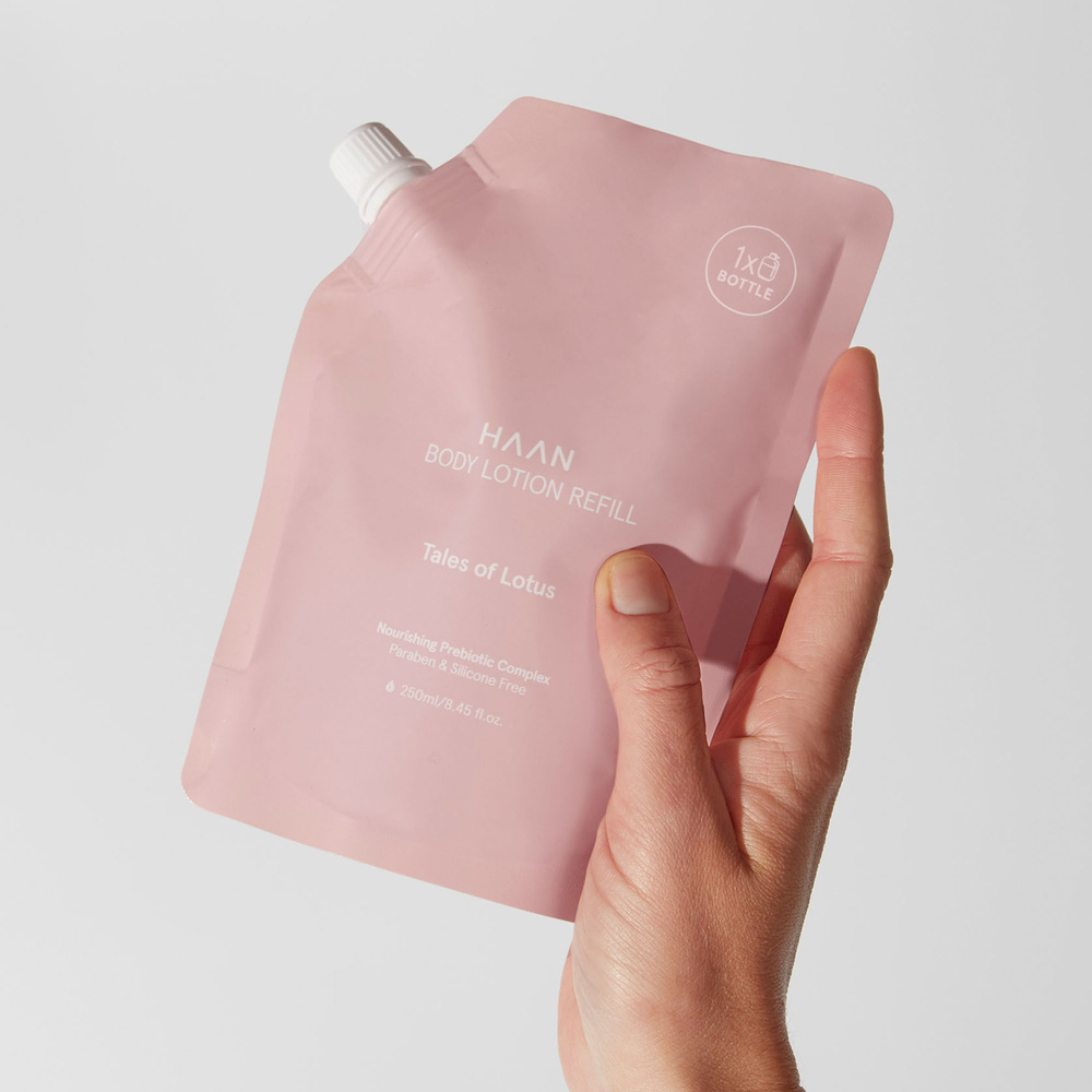 haan P250ML BODY LOTION TALES OF LOTUS Recharge de lait pour le corps