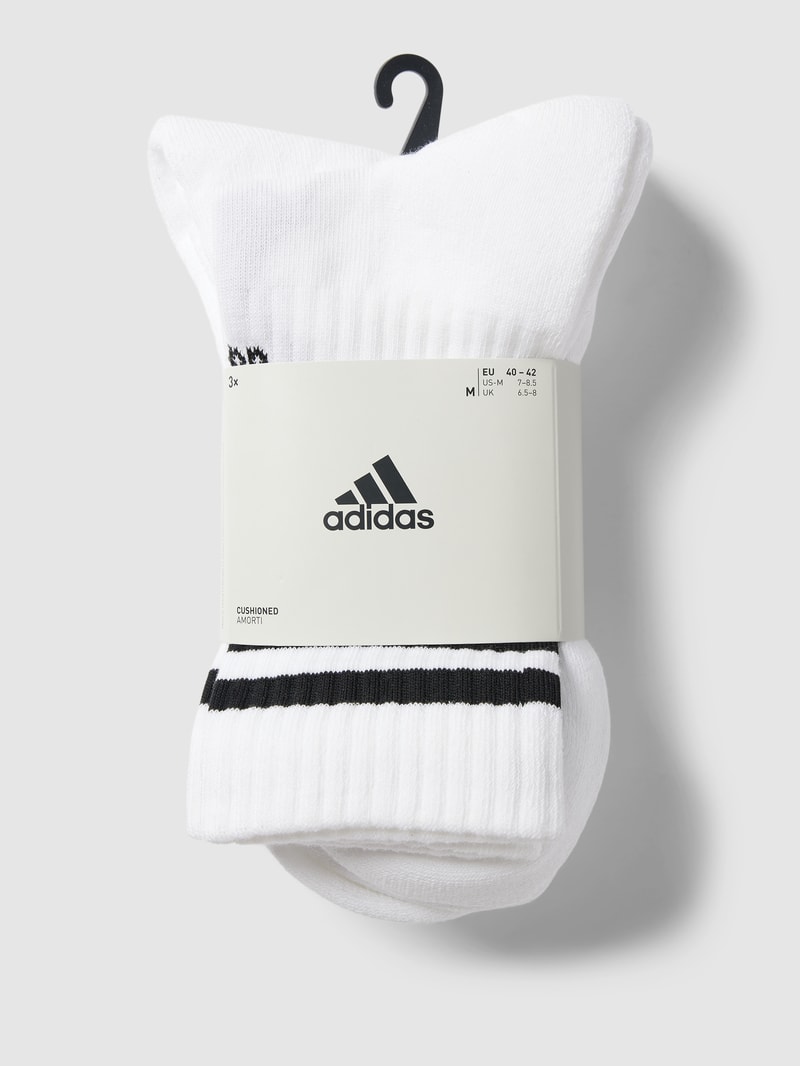 Socken mit Label-Detail im 3er-Pack in weiß