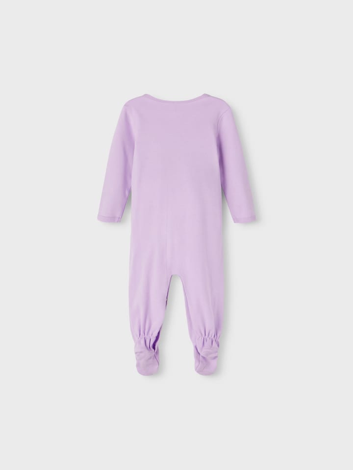 name it Baby Schlafanzug Einhorn für Mädchen mit Druckknopf in Lila günstig kaufen