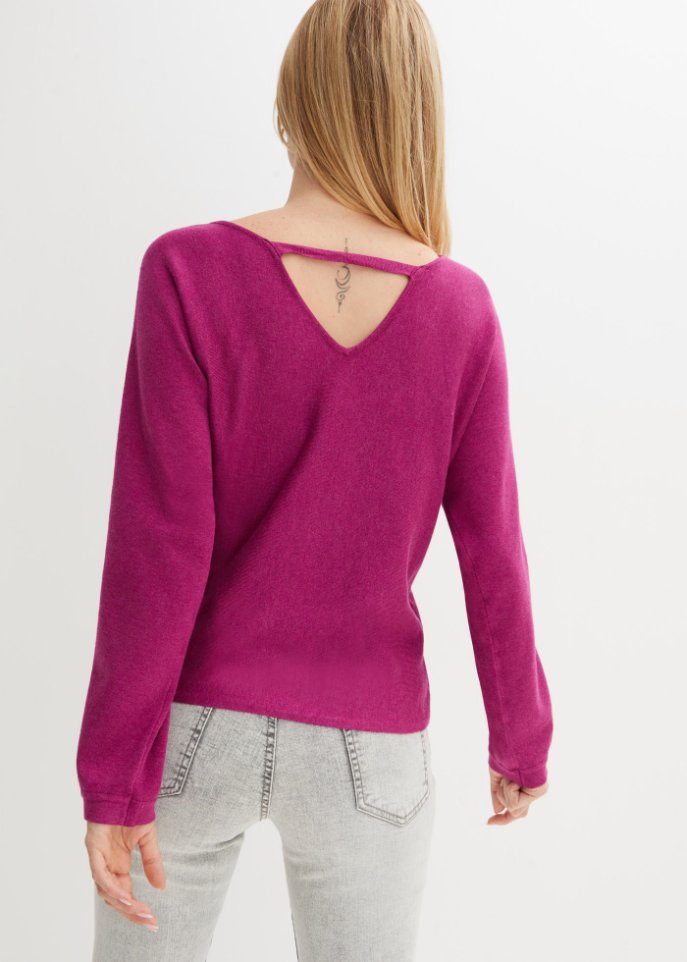 Pullover mit Perlen