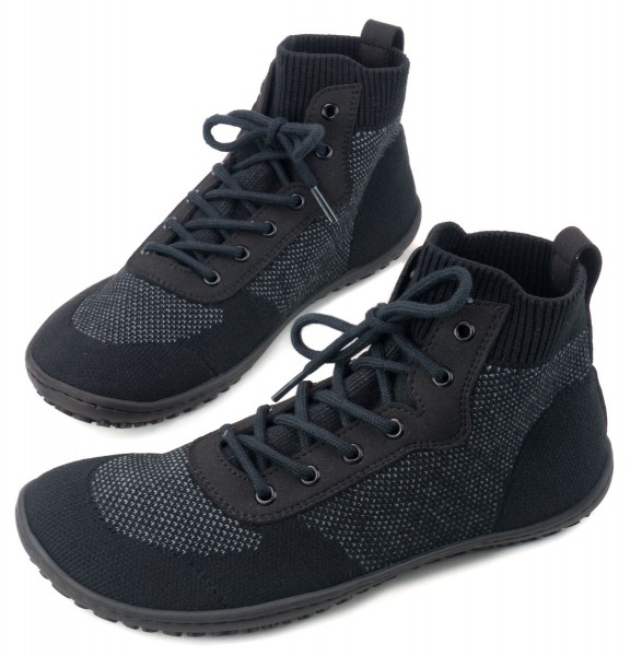 Koel flex |mid ~ Iman MidCut Schnürschuh ~ Black