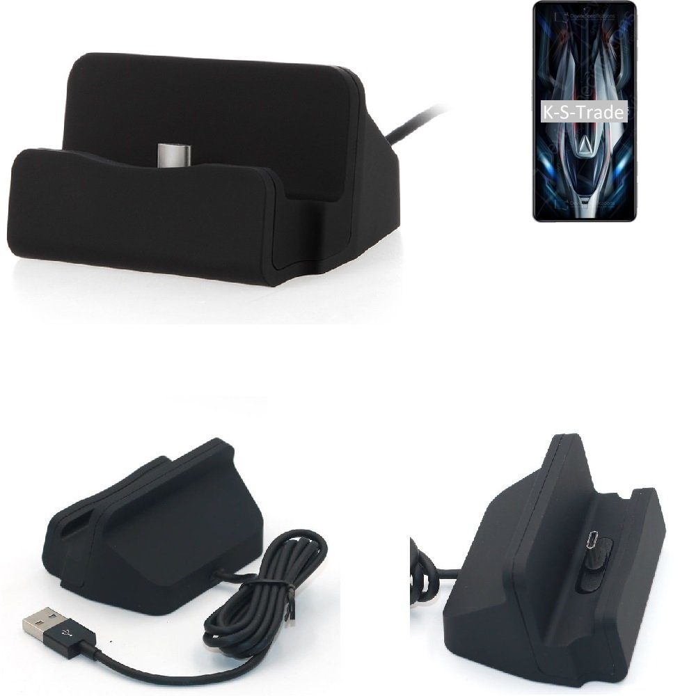 K-S-Trade Smartphone-Dockingstation für Xiaomi Redmi K50 Gaming Edition, Docking-Station Ladestation Dock Ladegerät Docking Station
