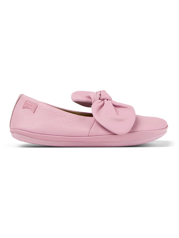 Camper Leder-Ballerinas in Rosa günstig kaufen