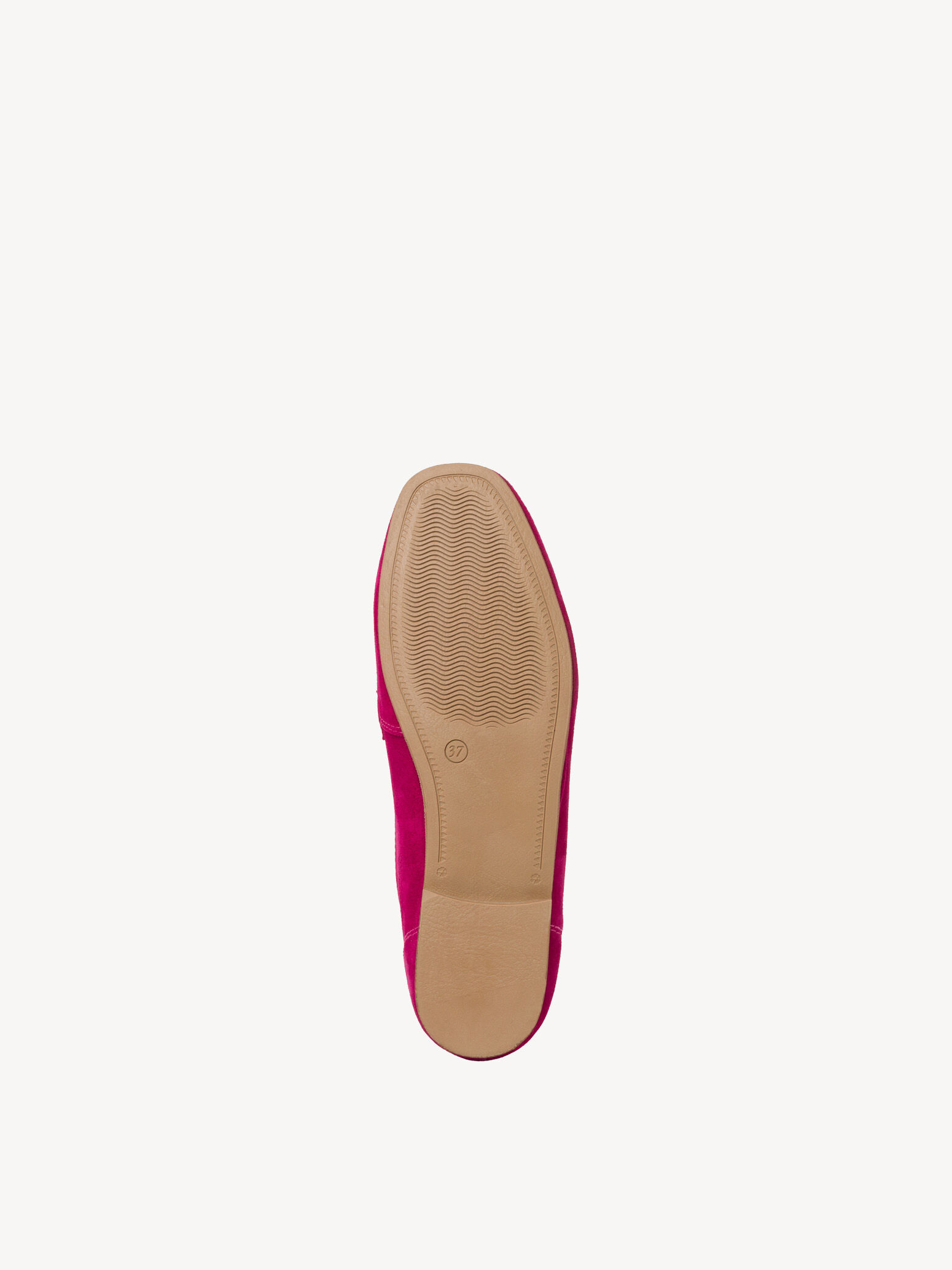 Slipper en cuir - rose fuchsia