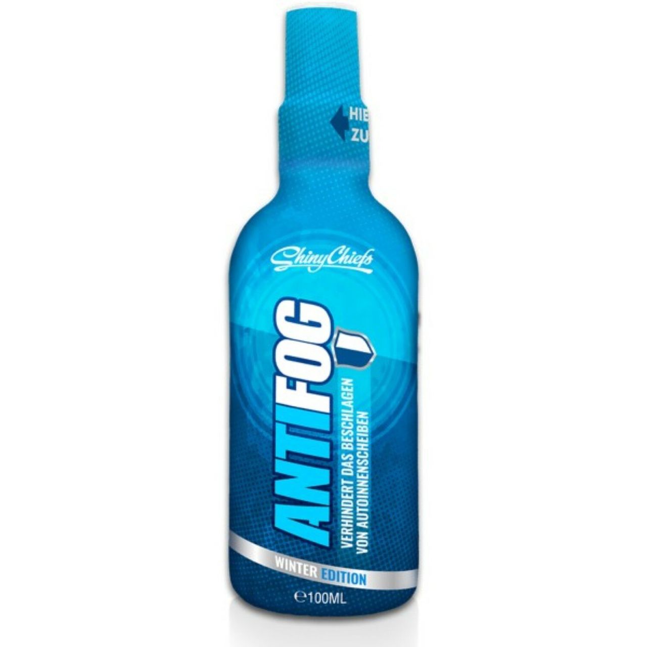 ShinyChiefs ANTIFOG - ANTI BESCHLAG 100ML Spray für Auto, Spiegel, Fenster und Brillen