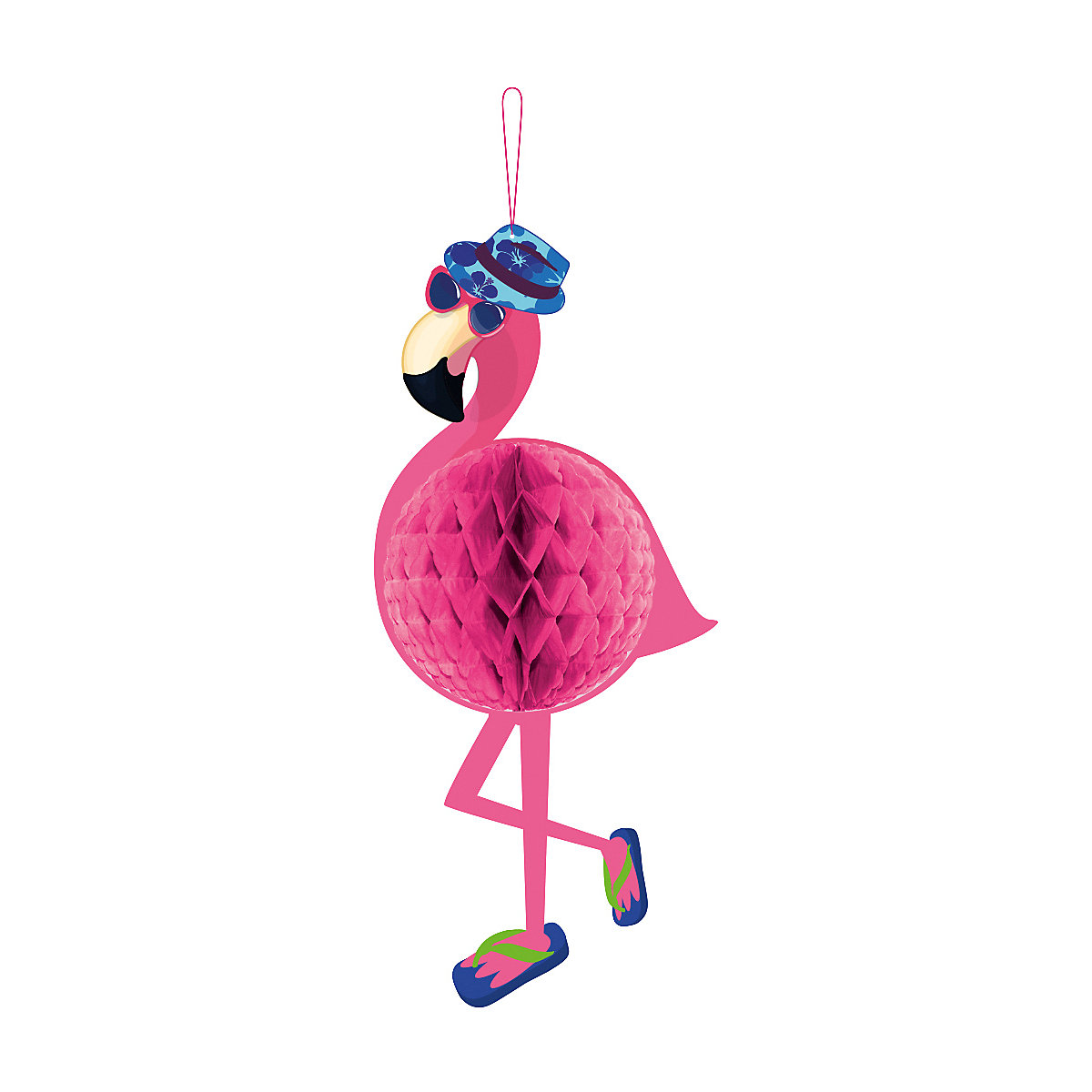 Hängedekoration Flamingo, Höhe 58 cm