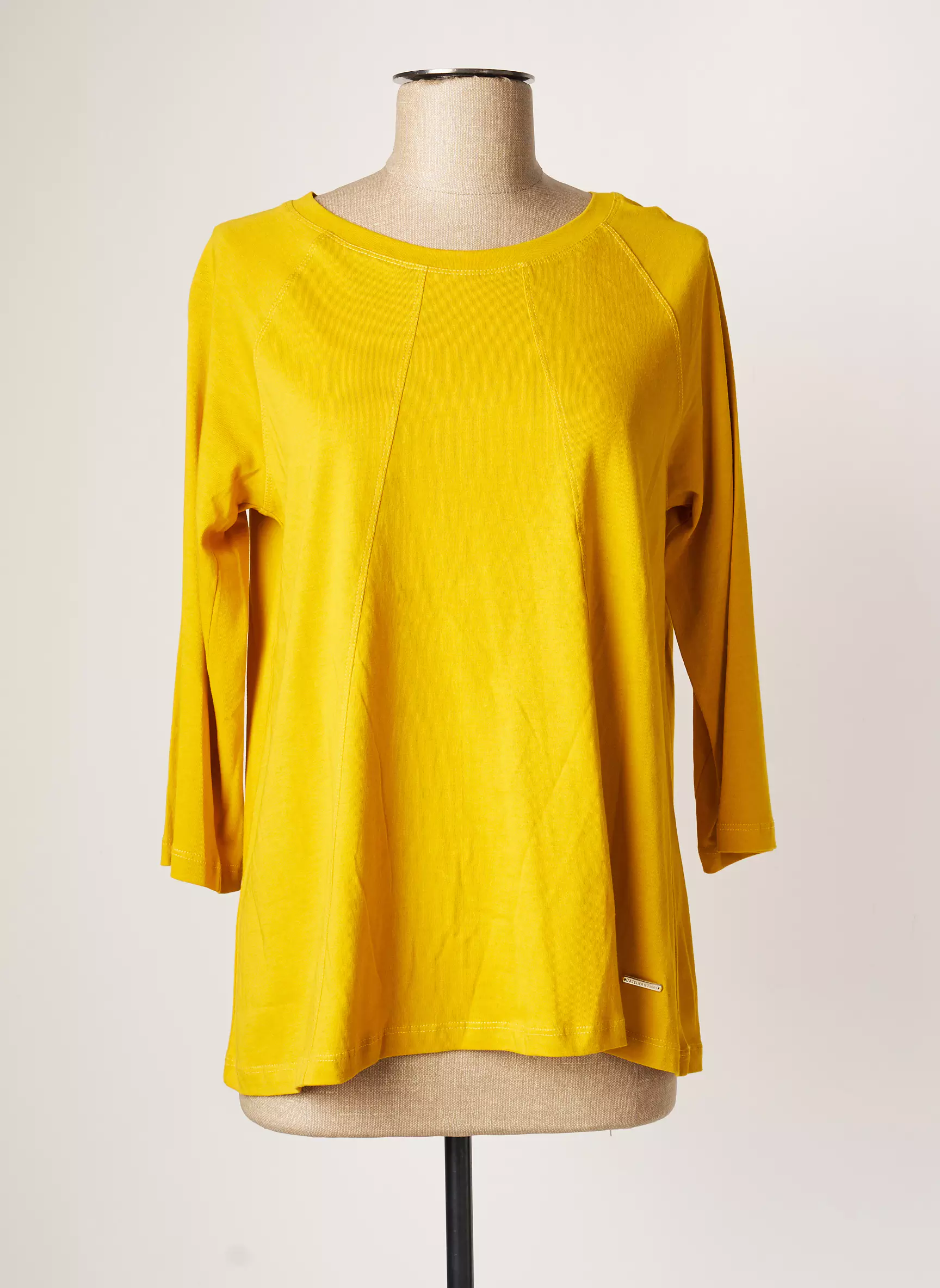 L Atelier D Anna Tshirts Femme couleur jaune