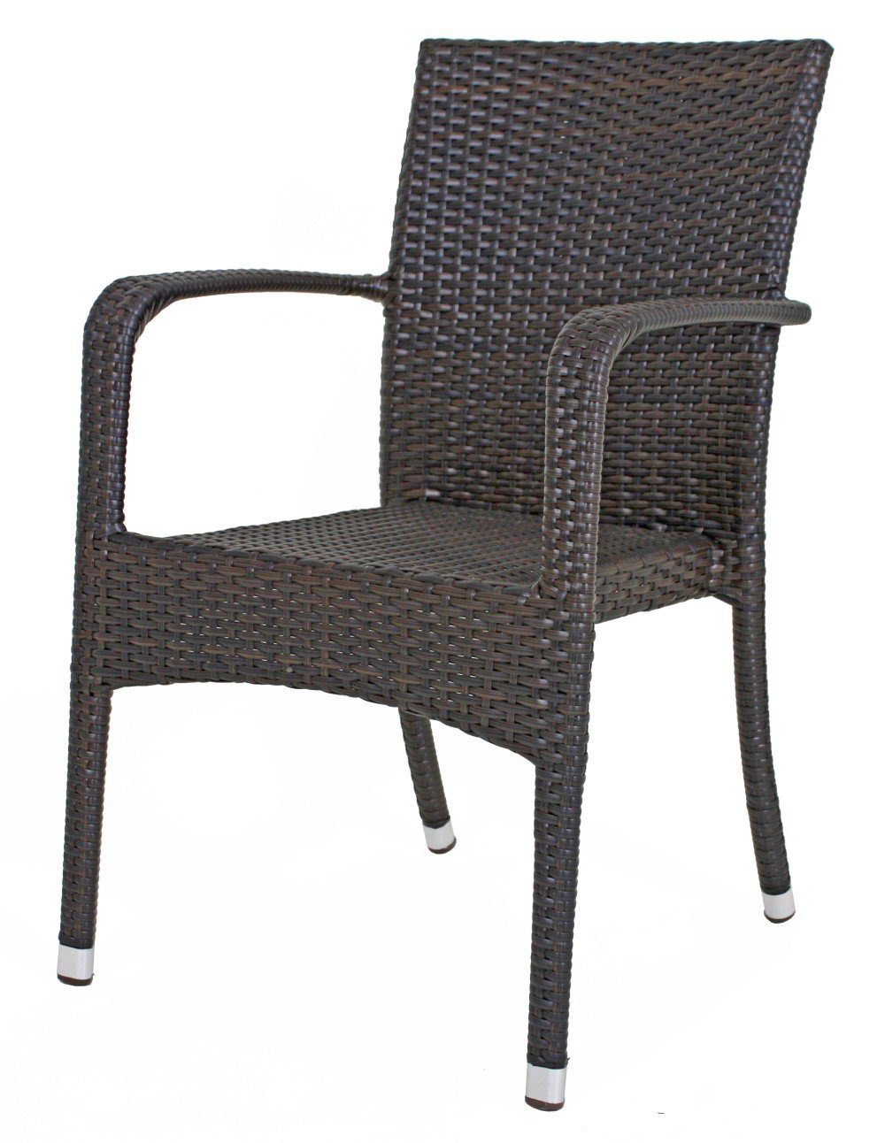 Garden Pleasure Stapelstuhl (2 St), 2x Stapelstuhl Garten Terrasse Stuhl Sessel Möbel coffee