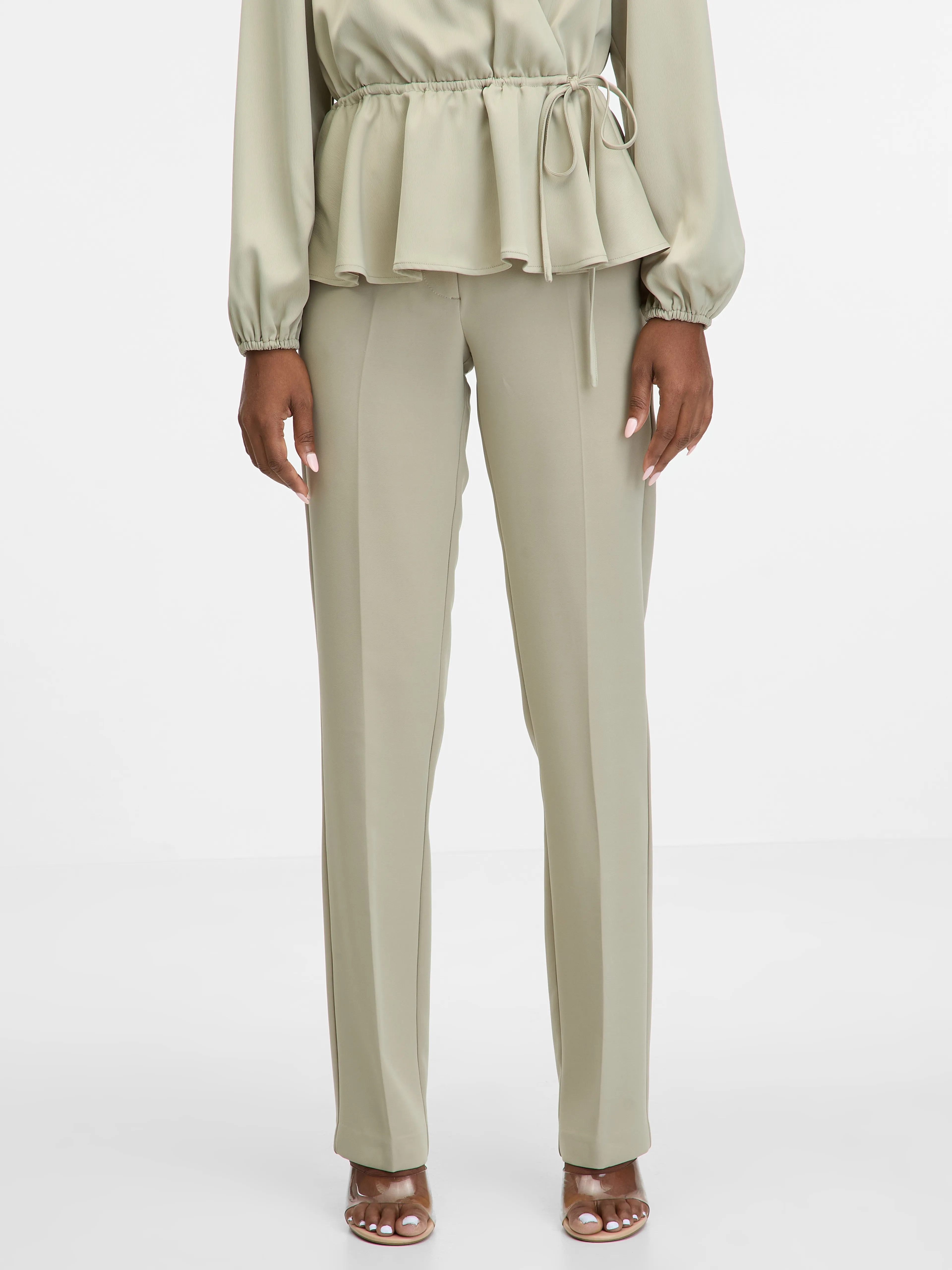 Khakifarbene Damenhose ORSAY